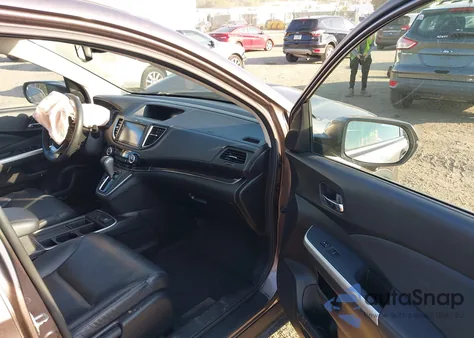 2015 Honda Cr-V Touring из США, поврежденный, VIN 5J6RM4H91FL128223